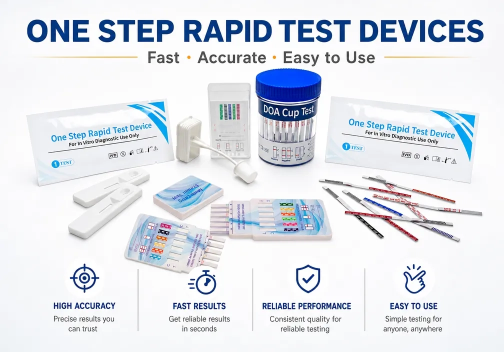 Golden Time multi-panel drugs of abuse urine screening cups and strips