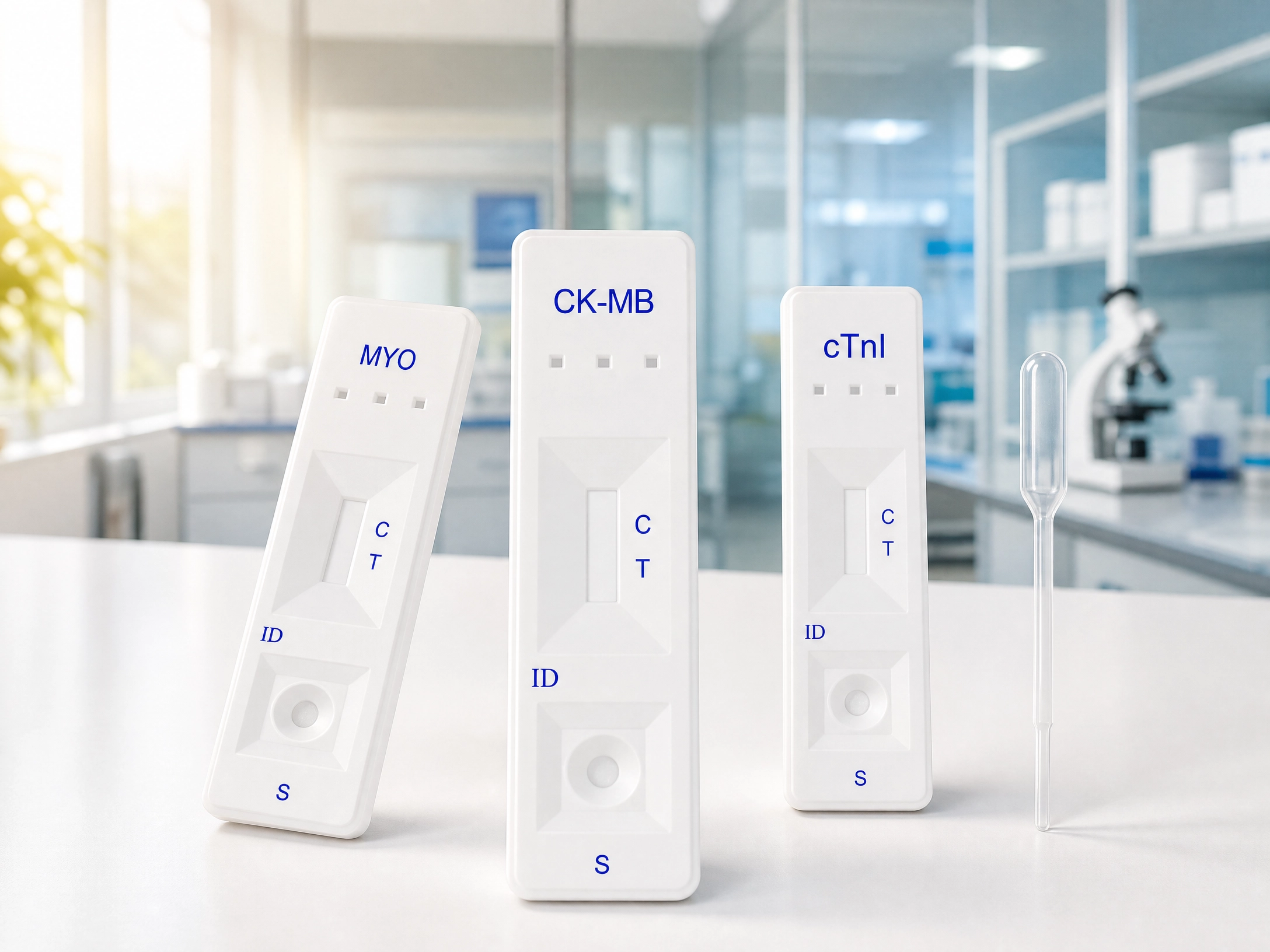 Golden Time troponin I cardiac marker point-of-care rapid test