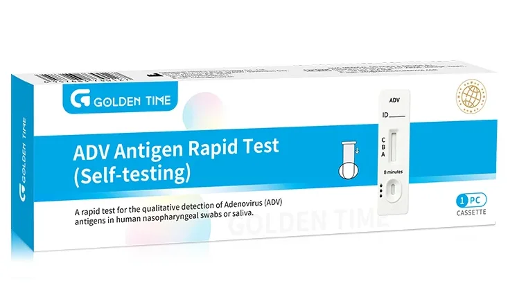 Adenovirus antigen rapid test cassette for self-test and professional use